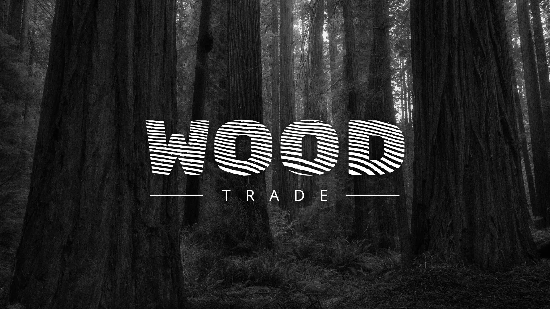Разработка логотипа для компании «Wood Trade» в Южно-Сахалинске