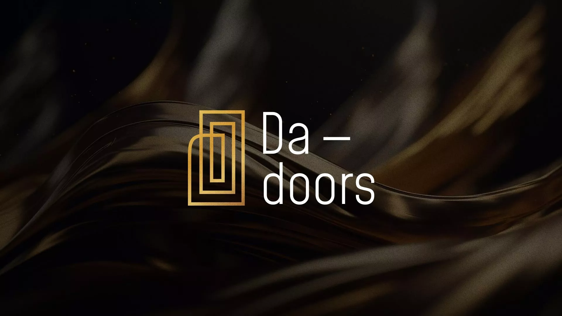 Разработка логотипа для компании «DA-DOORS» в Южно-Сахалинске