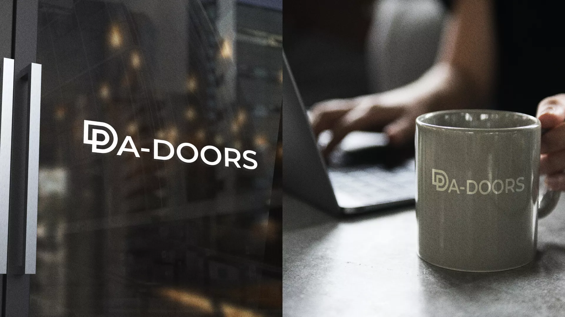 Создание логотипа компании «DA-DOORS» в Южно-Сахалинске
